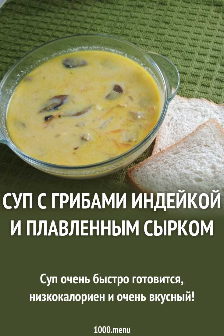 Грибной суп с плавленым сыром – незаслуженно забытое блюдо! рецепты лучших грибных супов с плавленым сырком