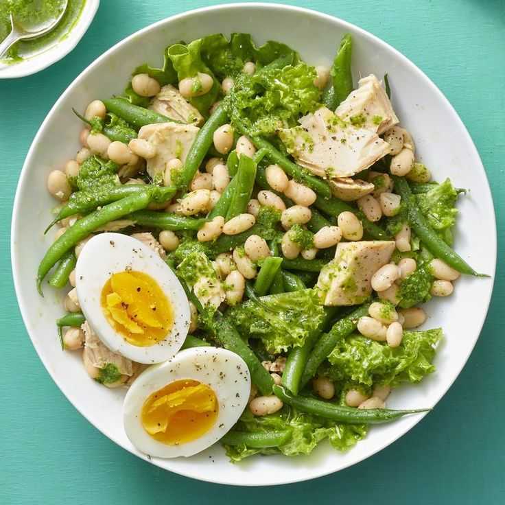 Салат с яйцом и стручковой фасолью: рецепты приготовления  — нескучные домохозяйки