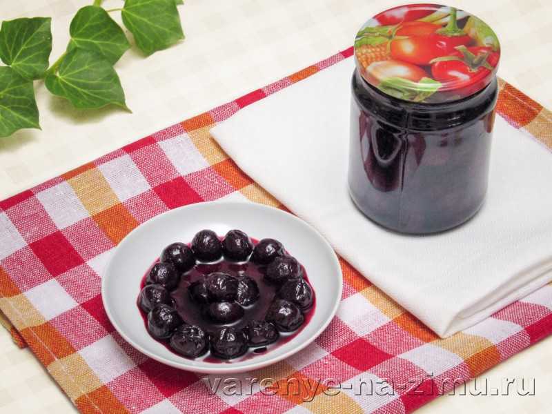Варенье из вишни с косточками или без косточек - пошаговые рецепты приготовления с фото