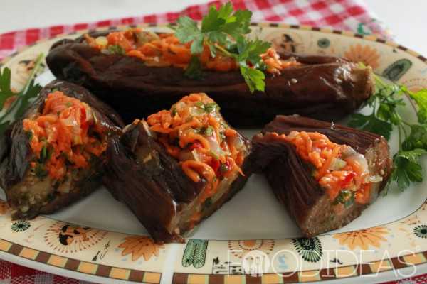 Квашеные баклажаны, фаршированные морковью и чесноком: рецепт с фото и видео кулинарный блог елены крикуновой