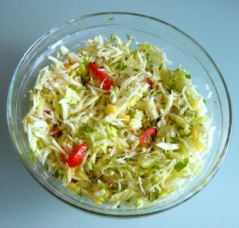 Салаты с маслом растительным рецепты с фото простые