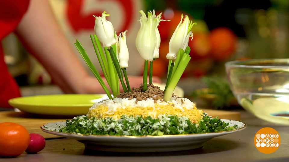 Салат к мантам - 5 лучших рецептов с фото пошагово