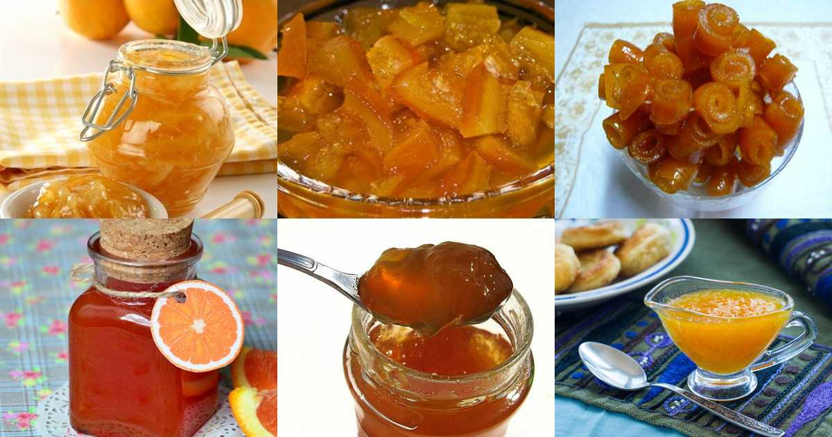 Варенье из цедры апельсина и лимона - простые пошаговые рецепты с фотографиями