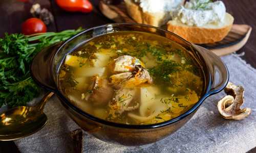 Суп из замороженных грибов - 6 рецептов приготовления пошагово - 1000.menu