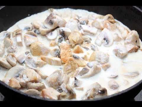 Курица с грибами в сливочном соусе: 67 домашних рецептов