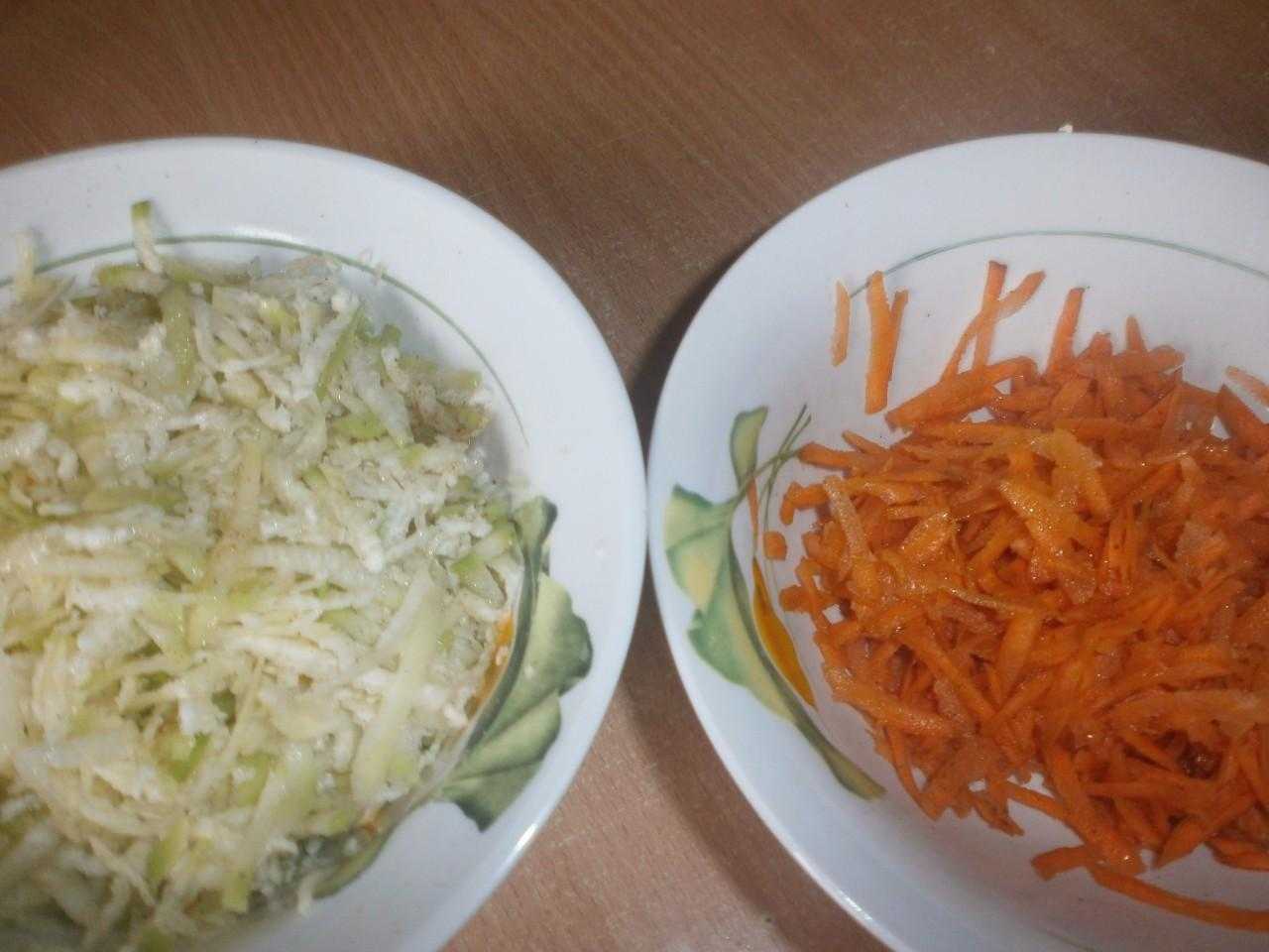 Моркова Кушман (редька тертая с морковью)