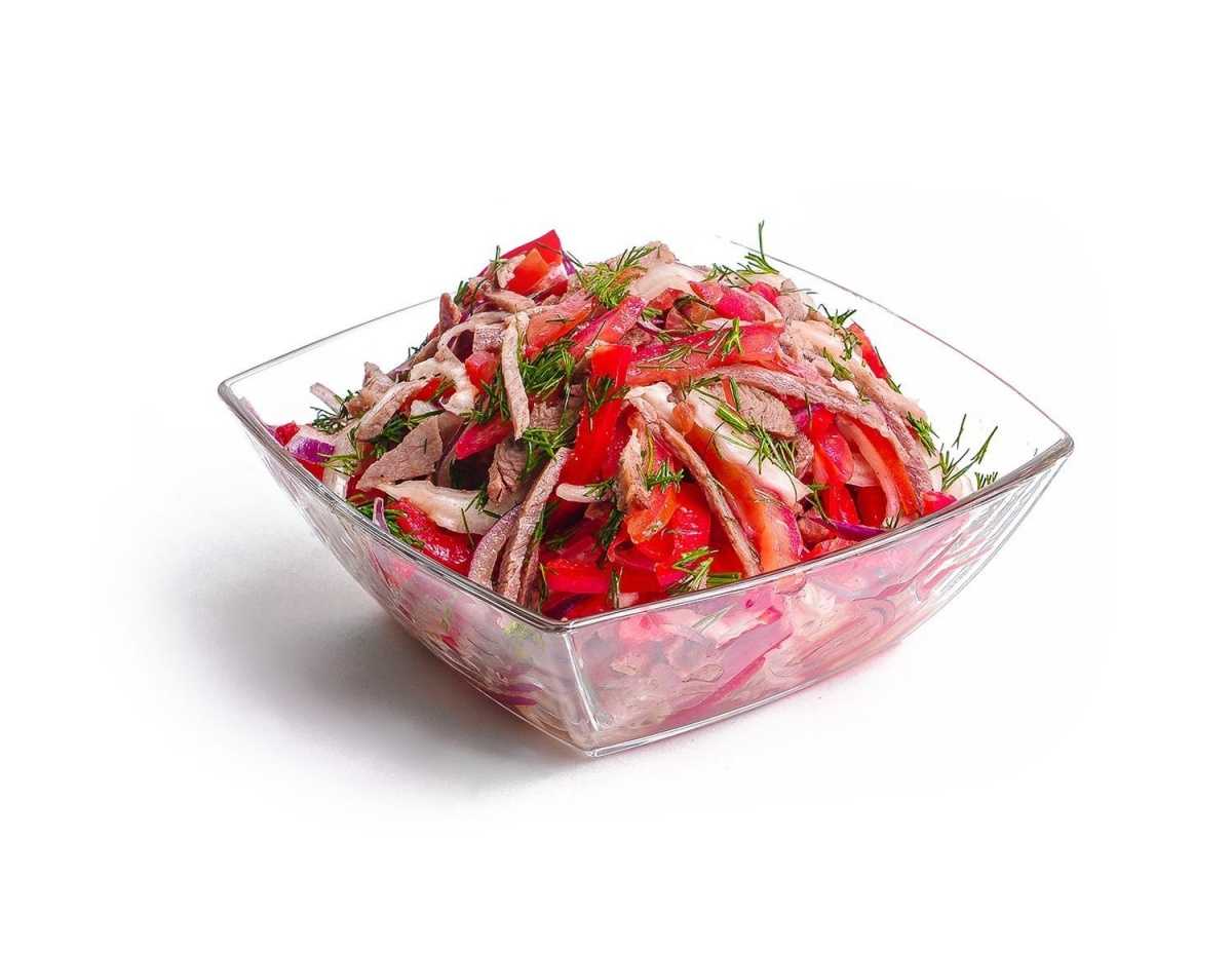 "татарский" салат: рецепт с фото - ☆очень вкусно☆