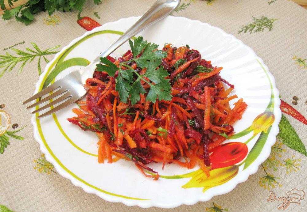 Салат из свежей свеклы и моркови рецепты