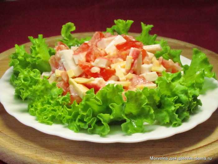 Салат красное море – приготовление вкуснейшего блюда к любому столу: рецепт с фото и видео