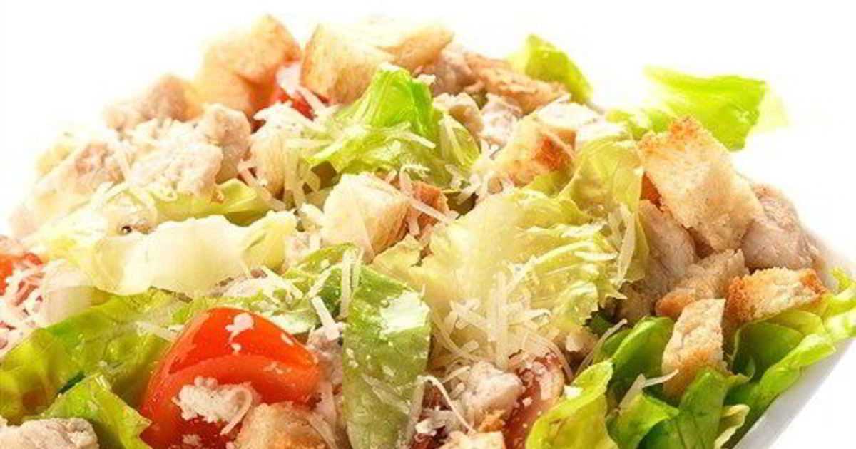 Салат цезарь с курицей классический — 10 простых рецептов