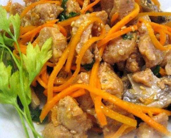 Салат с соевым мясом и огурцом: рецепт с фото пошагово