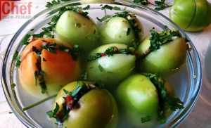 Зеленые помидоры пальчики оближешь на зиму - 8 рецептов - 1000.menu