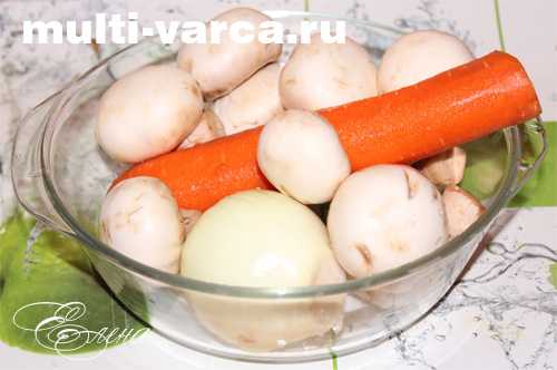 Плов с грибами шампиньонами: с курицей, морковью и постный, пошаговые рецепты с фото