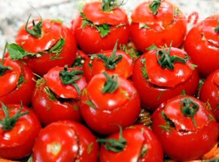 Малосольные помидоры быстрого приготовления