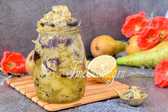Варенье из груш с лимоном: простые рецепты зимних заготовок