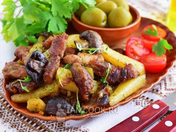 Как приготовить свежие опята с картошкой: рецепты жареных и тушеных грибов с картофелем