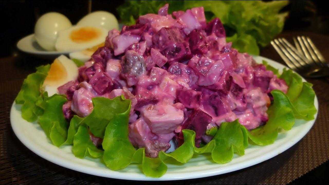 Салат из запеченной свеклы – потрясающая закуска и гарнир: рецепты с фото и видео