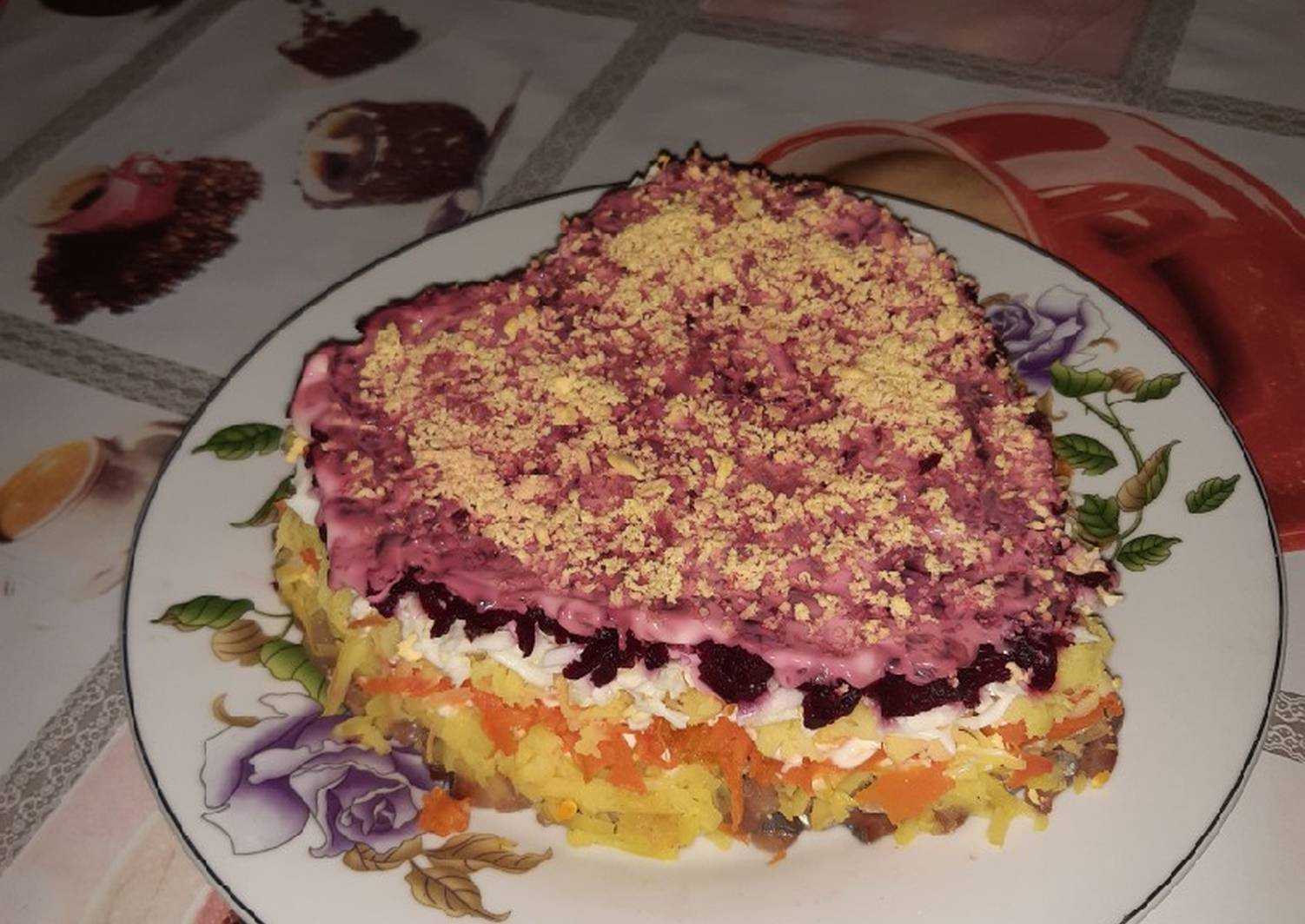 Салат под шубой классический рецепт с фото пошагово