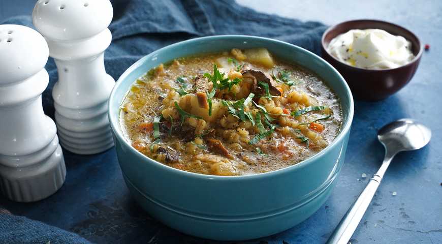 Суп из сушеных грибов – лучший классический рецепт приготовления