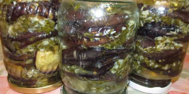 Маринованные баклажаны - рецепты быстрого приготовления, с чесноком, морковью, зеленью и на зиму