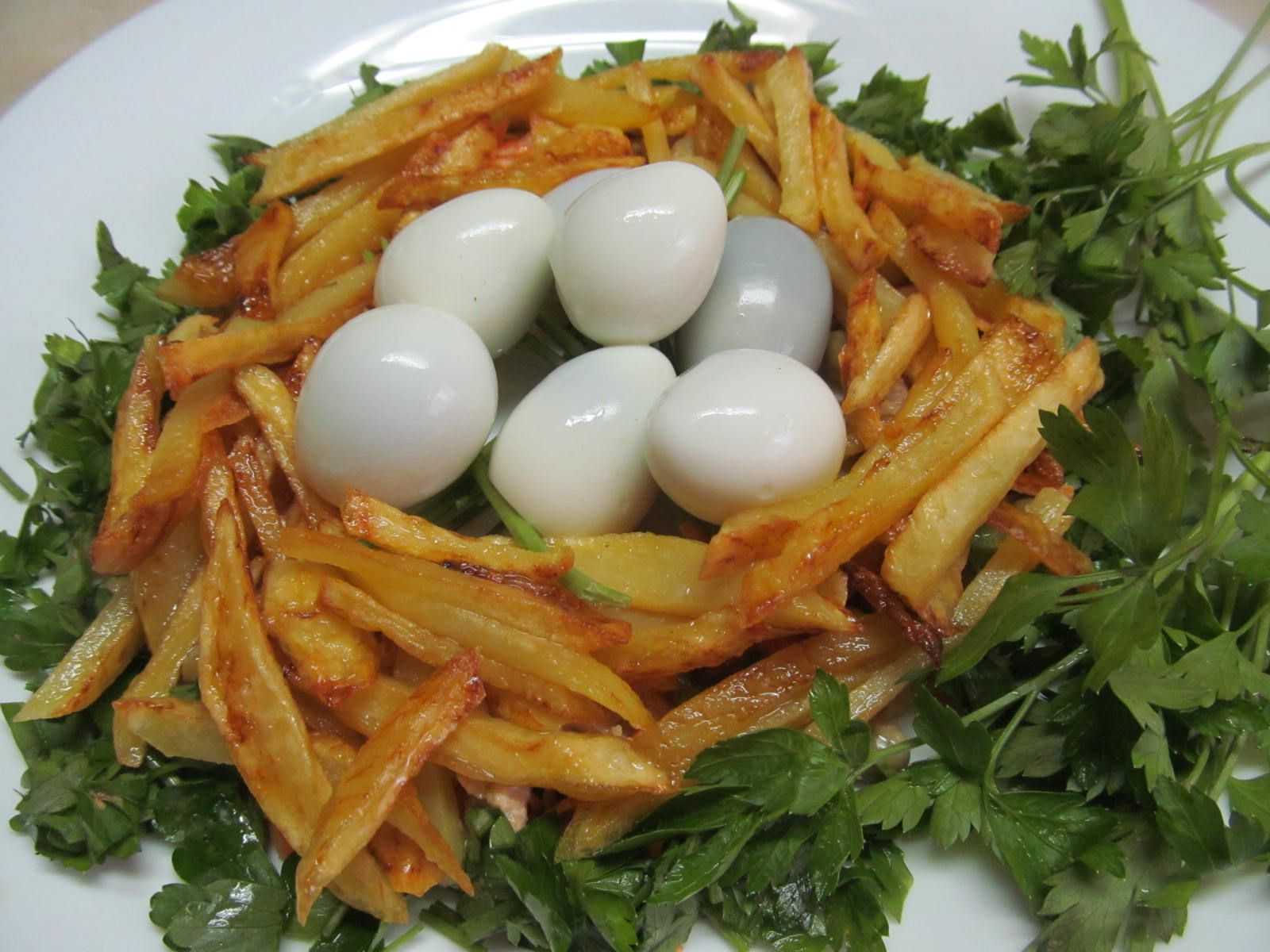 Как приготовить салат ласточкино гнездо с перепелиными яйцами: поиск по ингредиентам, советы, отзывы, пошаговые фото, подсчет калорий, изменение порций, похожие рецепты
