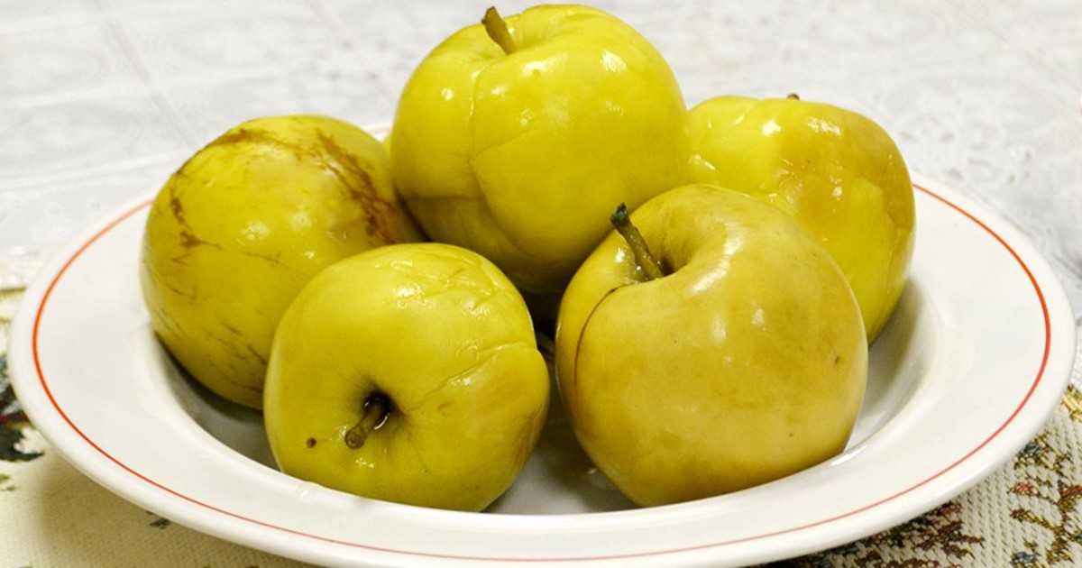 Моченые яблоки — пошаговый рецепт с фото