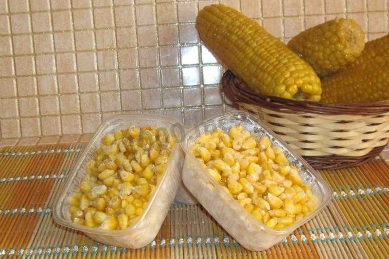 Как хранить кукурузу в початках в домашних условиях на зиму: видео