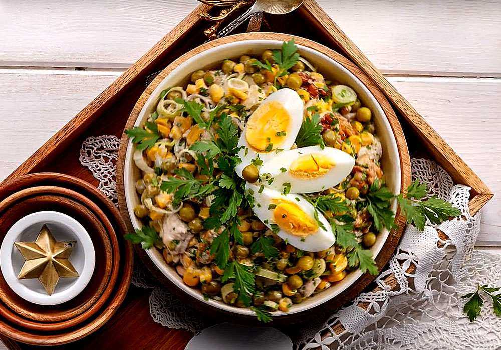 Рецепт салата клязьма с курицей