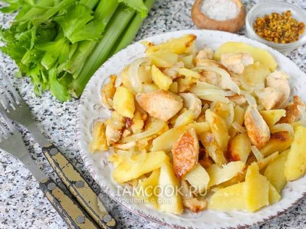 Жареные опята с картошкой – 7 рецептов