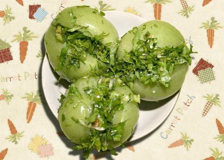 Зеленые помидоры на зиму - 12 вкусных рецептов заготовок зеленых помидор