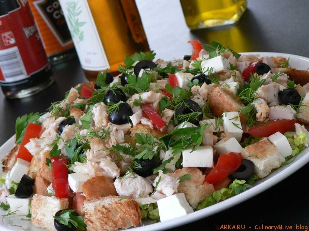Салат греческий рецепт классический с фетаксой рецепт с фото пошагово с пекинской капустой и курицей