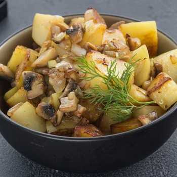 Картошка с опятами в духовке: рецепты блюд из замороженных, маринованных и свежих грибов