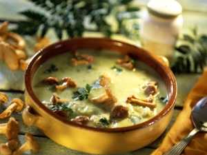 Грибной суп со сливками - для любителей чего-нибудь вкусненького: рецепт с фото и видео