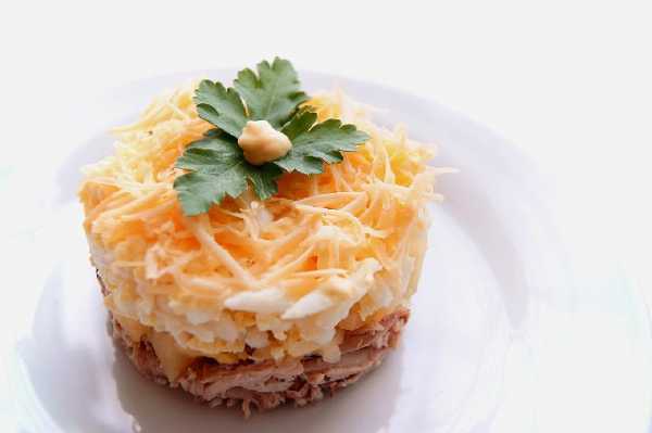 Салат с курицей и ананасами — простые и вкусные классические рецепты