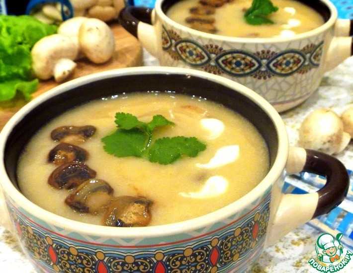 Крем-суп из белых грибов: рецепты первых блюд