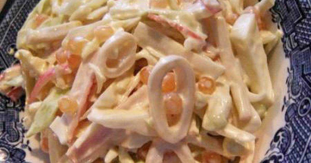 Салаты с кальмарами: 20 самых вкусных и простых рецептов