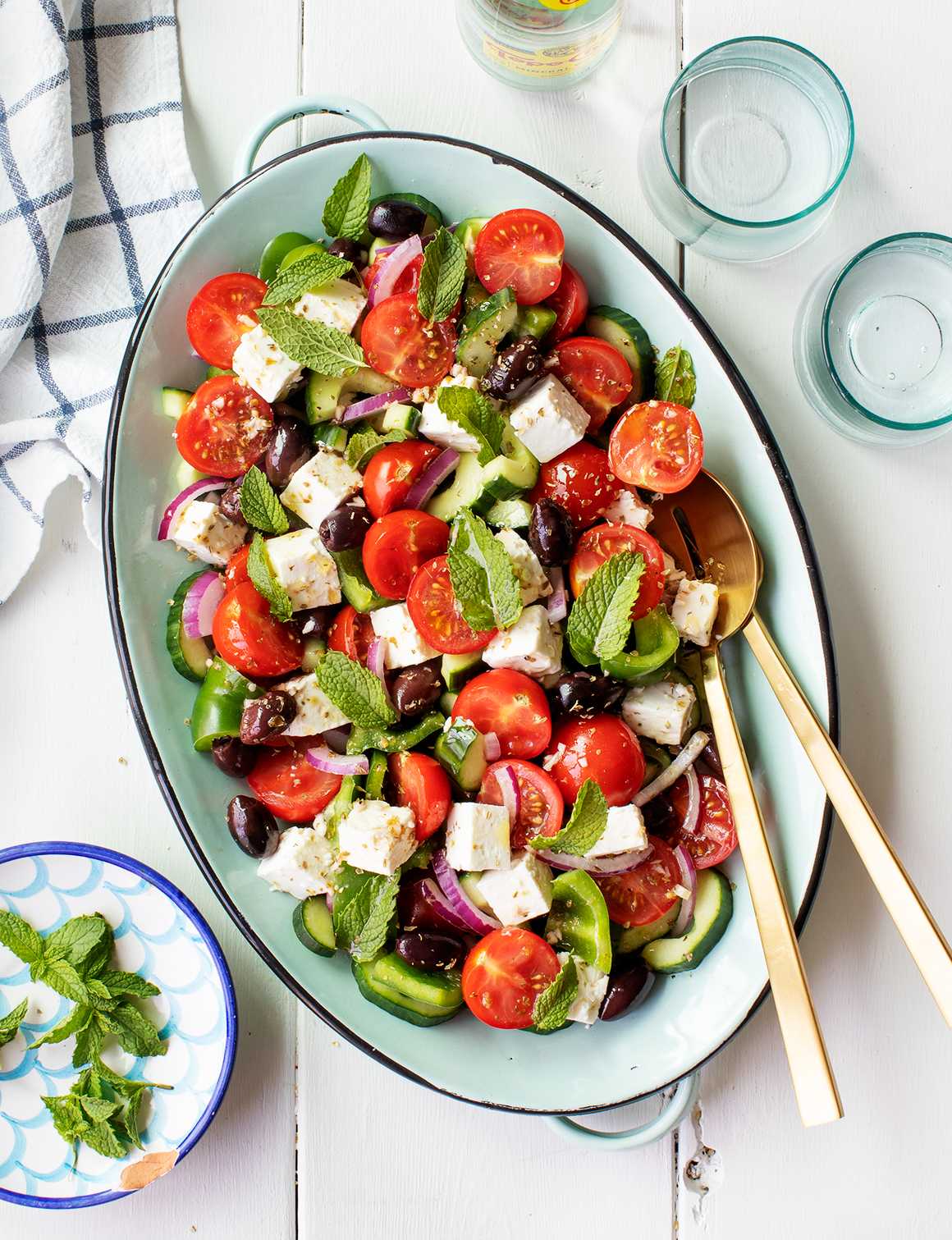 Греческий салат из овощей и сыра рецепт с фото пошагово - 1000.menu