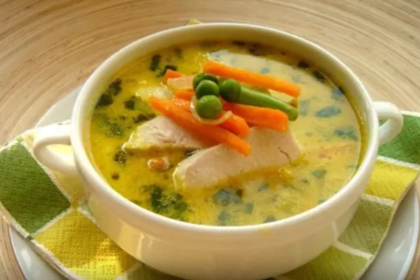 Пошаговый рецепт приготовления куриного супа с вермишелью в мультиварке