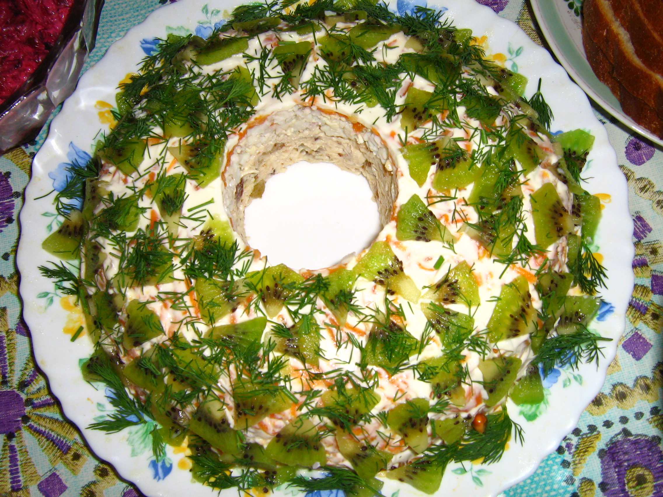 Малахитовый браслет салат рецепт с фото пошагово