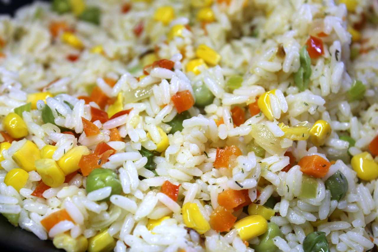 рис с кукурузой фото