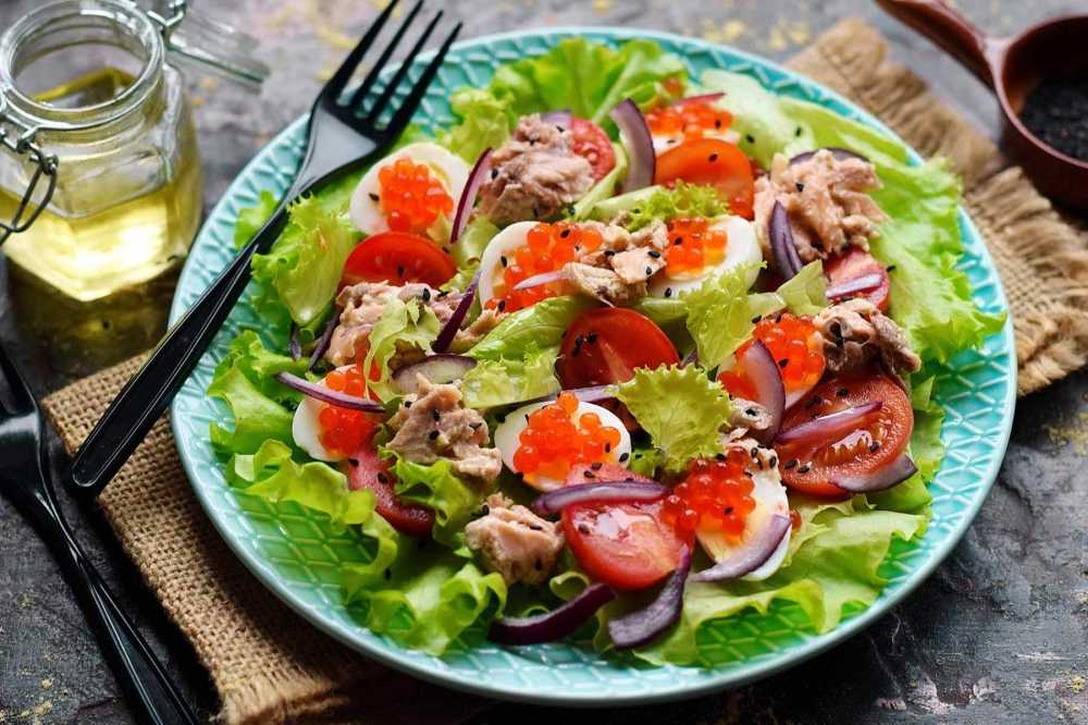 Салат с омлетом — самые вкусные блюда