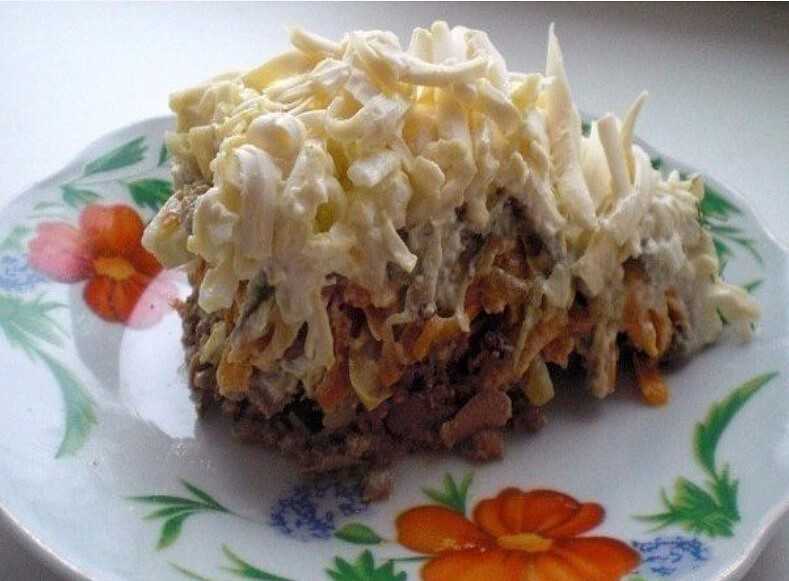 Салат из куриной печени с соленым огурцом: очень вкусный рецепт