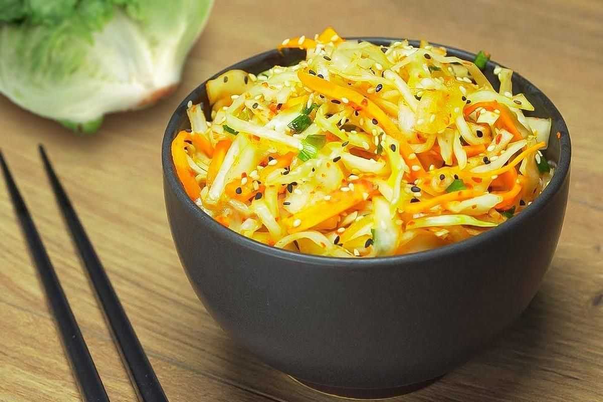 Салат из капусты и горошка – самые доступные витамины