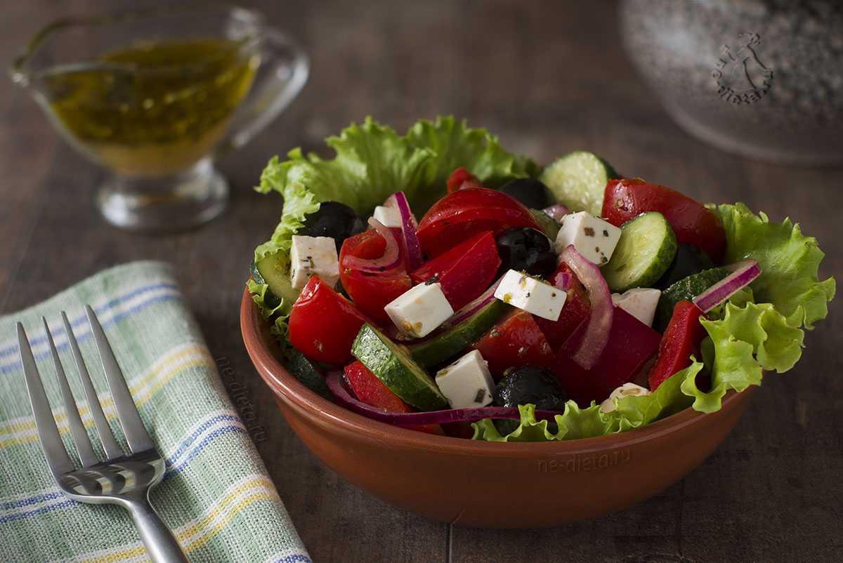 Греческий салат с пекинской капустой – оригинальная версия: рецепт с фото и видео