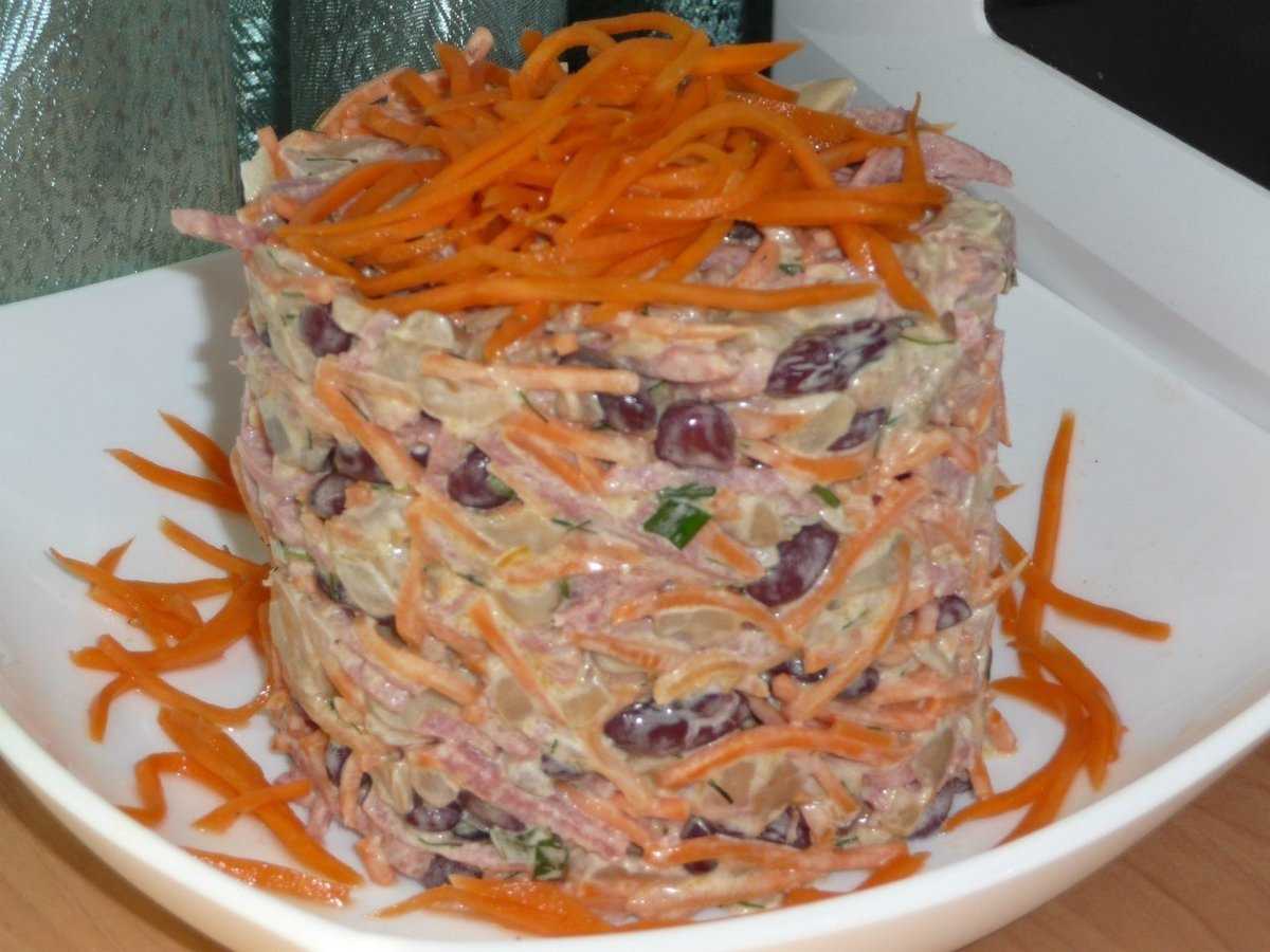 Салат пикантный, вкусные рецепты с фото