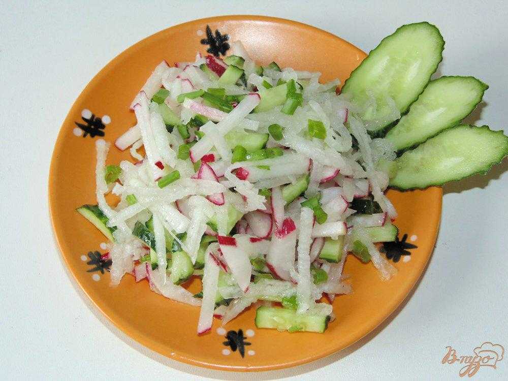 Салат из дайкона — 11 самых вкусных рецептов